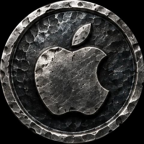 Apple Stock Token medallion